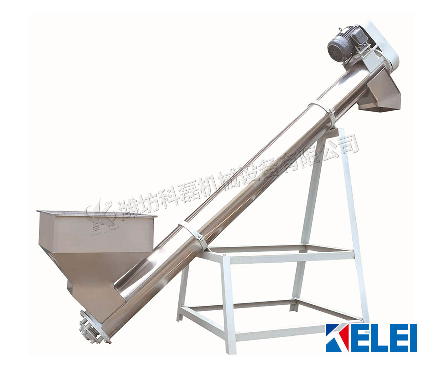 不(bú)鏽鋼螺旋絞龍(long)輸送設備