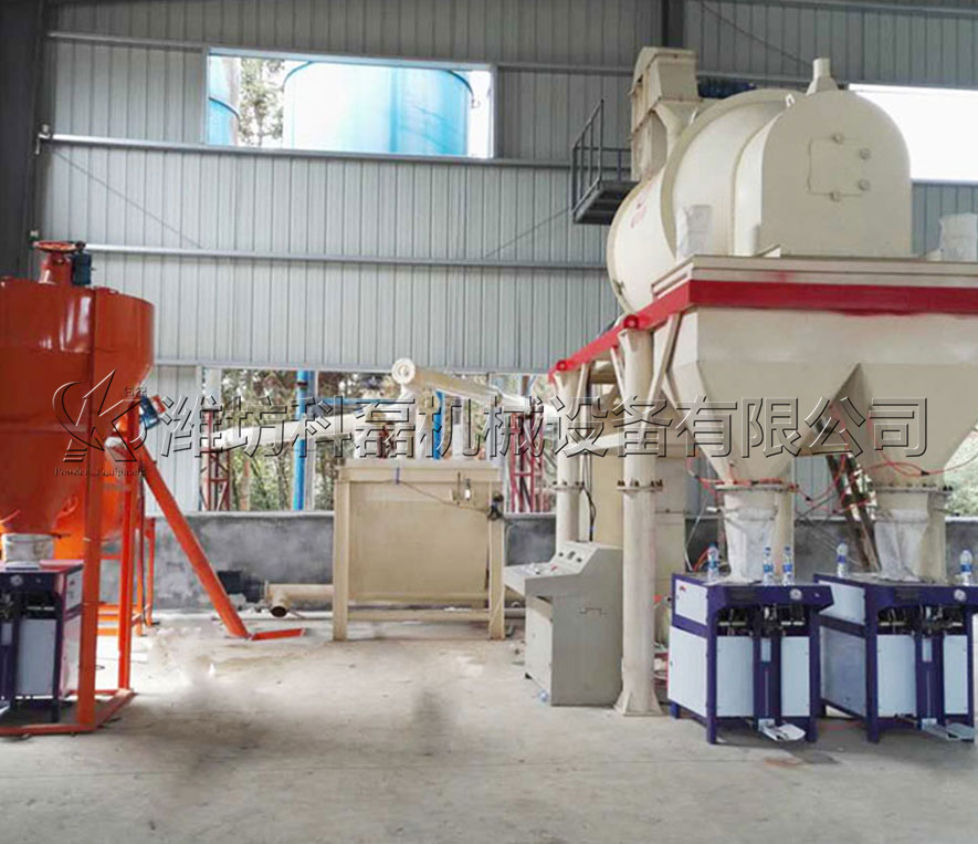 小(xiǎo)型幹粉(fen)砂漿設(shè)備使用(yong)案例 第(dì)1張