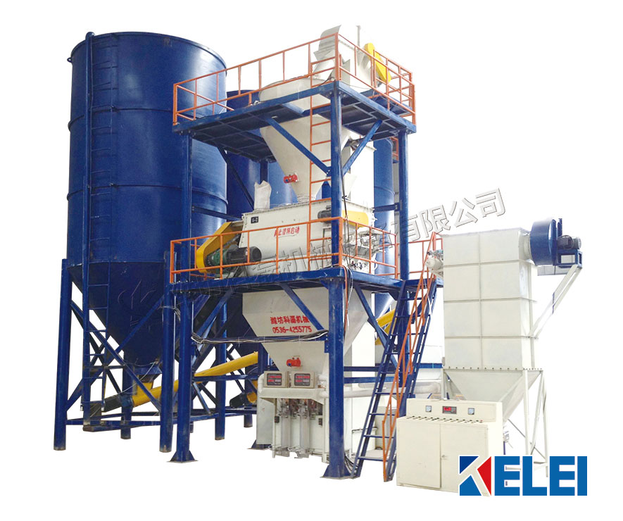 KL-60型(xing)自動幹粉砂漿生(shēng)産線