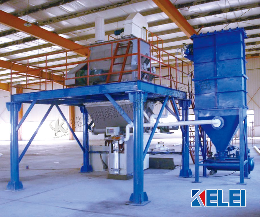 KL-40型幹粉(fen)砂漿成套設備