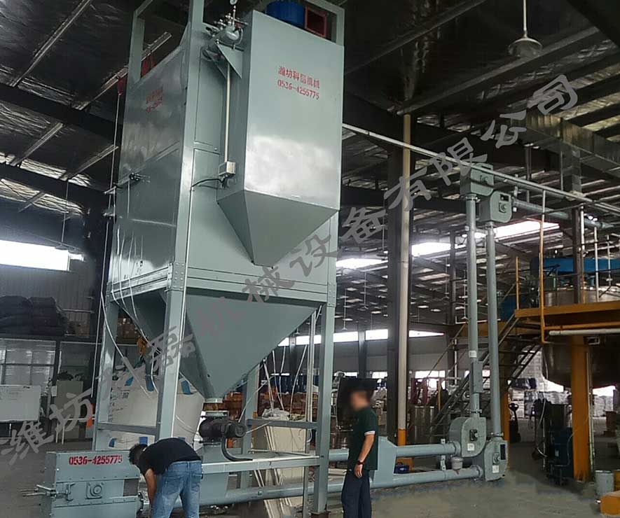 襄阳(yáng)用裕橡胶制造有(you)限公司噸袋拆包(bao)站