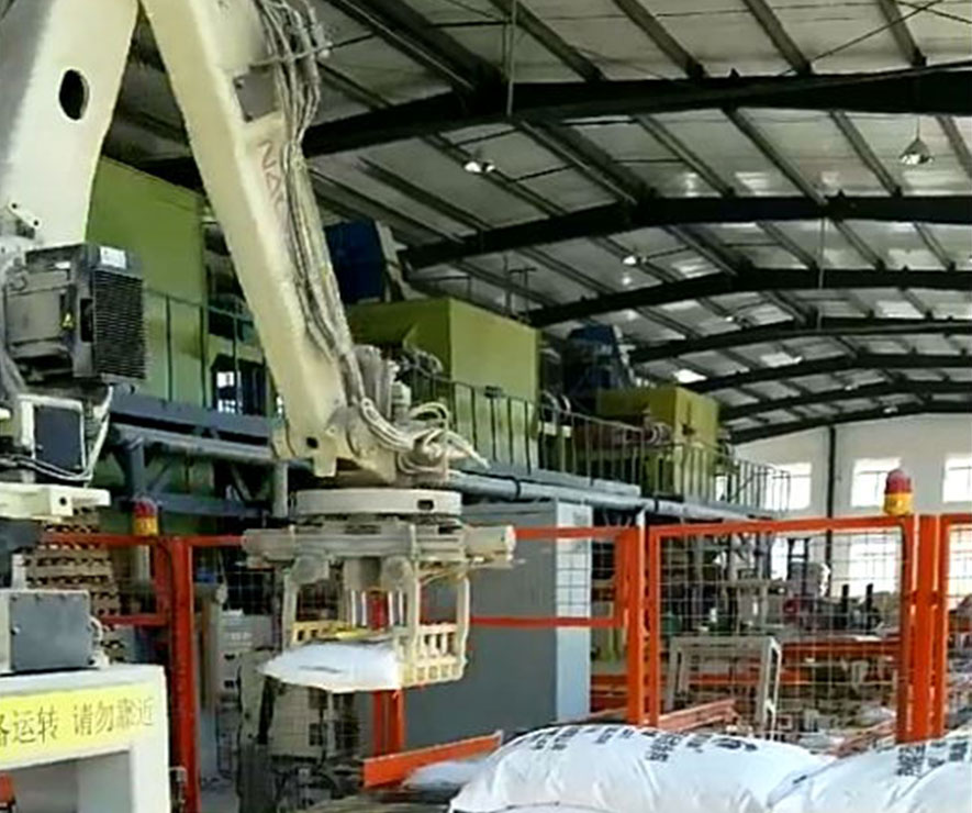 全自動(dong)碼垛機器人