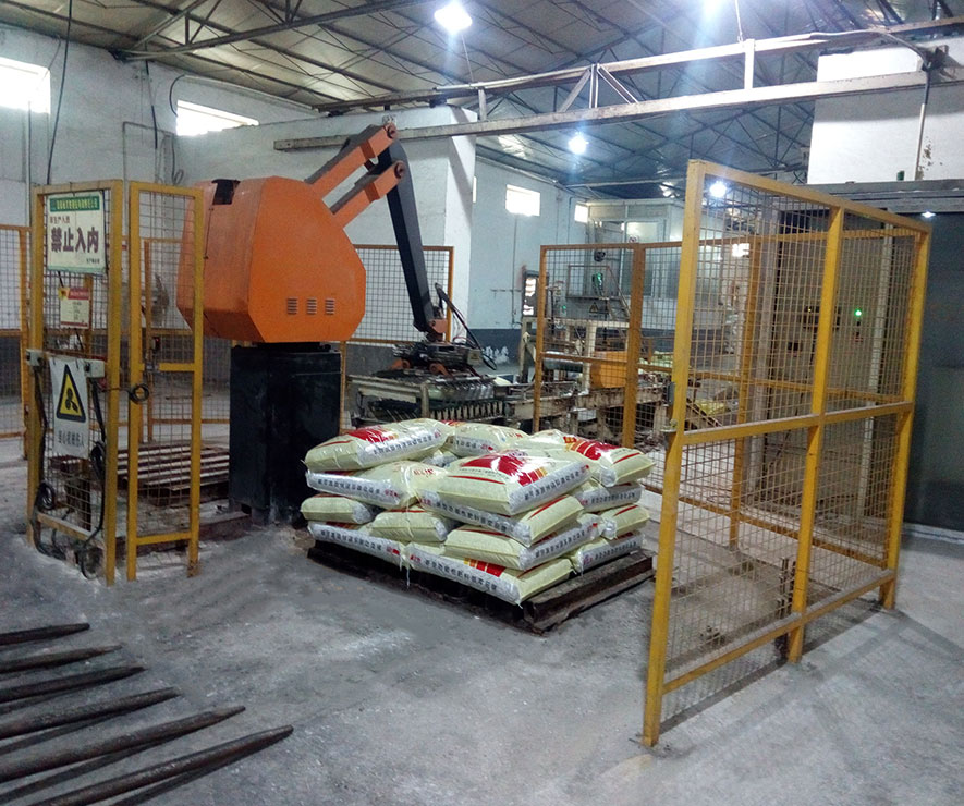 機械手(shou)碼垛機