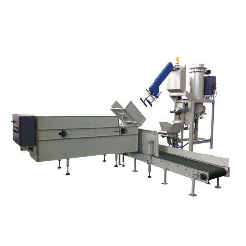 閥口(kǒu)袋機械手夾袋上(shang)袋機 自動上袋機(jī) 全自動包裝機 第(di)1張