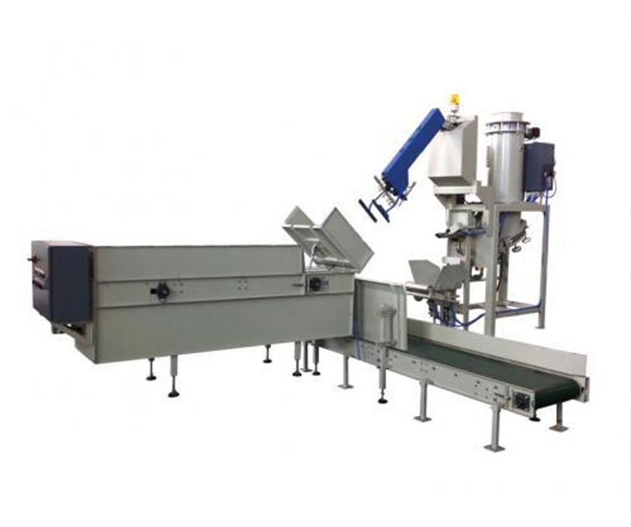 閥(fá)口袋機械手夾(jiá)袋上袋機