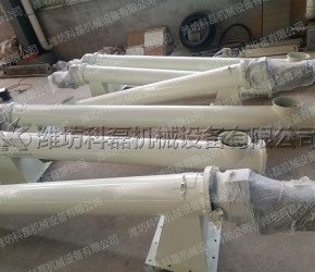 螺旋輸送(sòng)機成品存放區