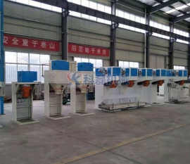 包裝(zhuang)機成品待發(fa)貨