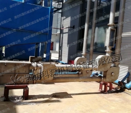 管(guan)鏈輸送機 管(guǎn)鏈提升機 客(ke)戶實拍